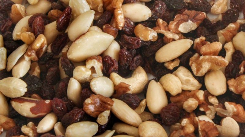 In dried fruit mixes, Brazil nuts tend to come to the fore, but why?  (Photo: Getty Images via BBC)