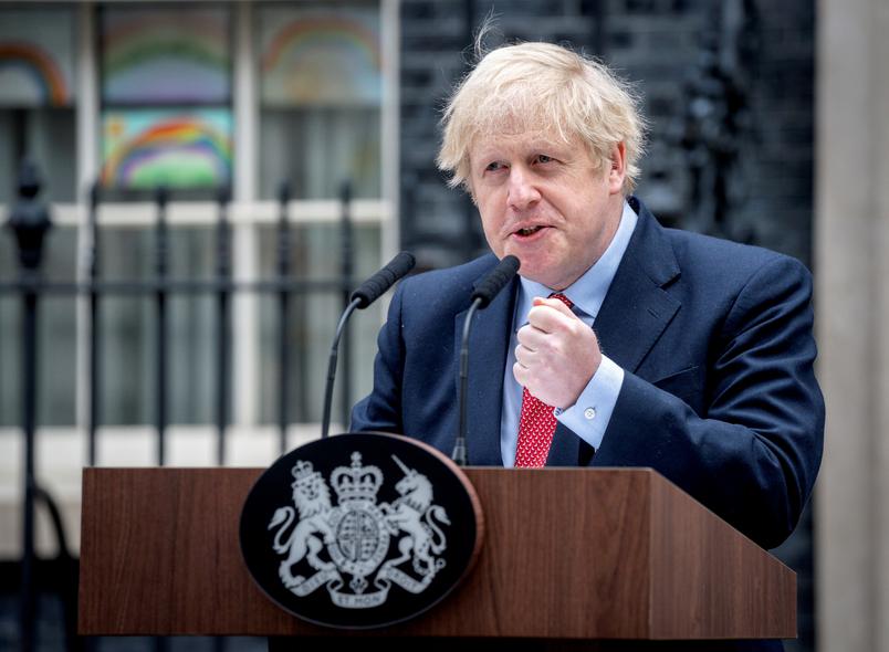 British Prime Minister Boris Johnson