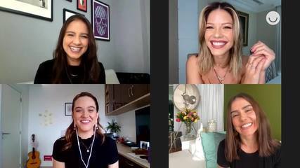 Deborah Secco, Juliana Paiva and Vitoria Strada Introduce Spoilers for 'Save Yourself'