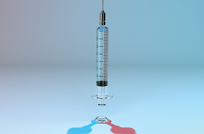 Photo of a vaccine