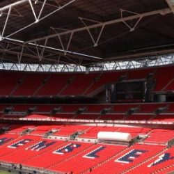 The UK stadiums can host up to 10,000 people in May