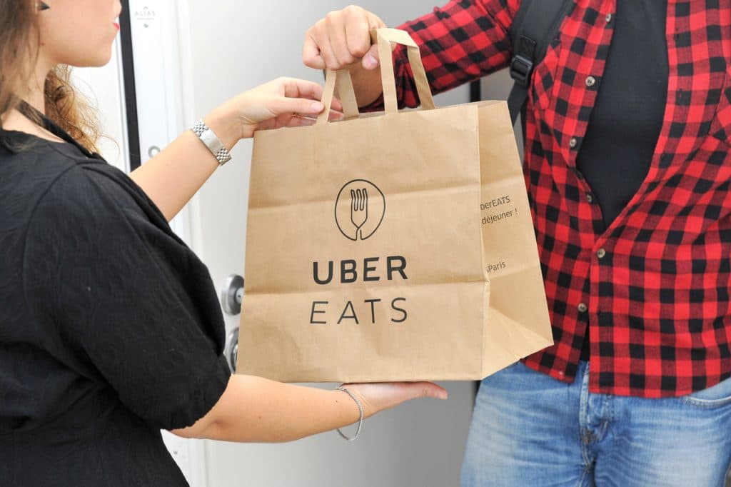 Request a diagram for Uber Eats