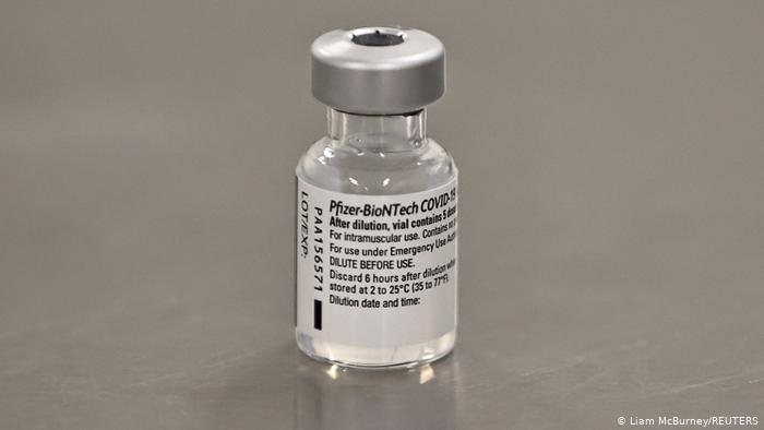 Biontech / Pfizer vaccine ampoule