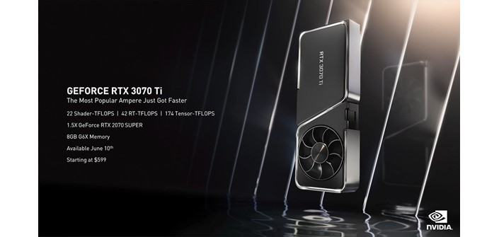 Nvidia announces GeForce RTX 3080 Ti and 3070 Ti at Computex 2021