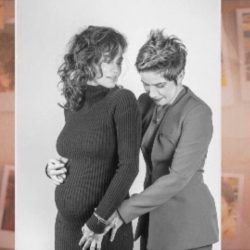 It will be Nanda Costa and Lan because he is mother to twins: ‘We are four!  good luck!’  |  Nice