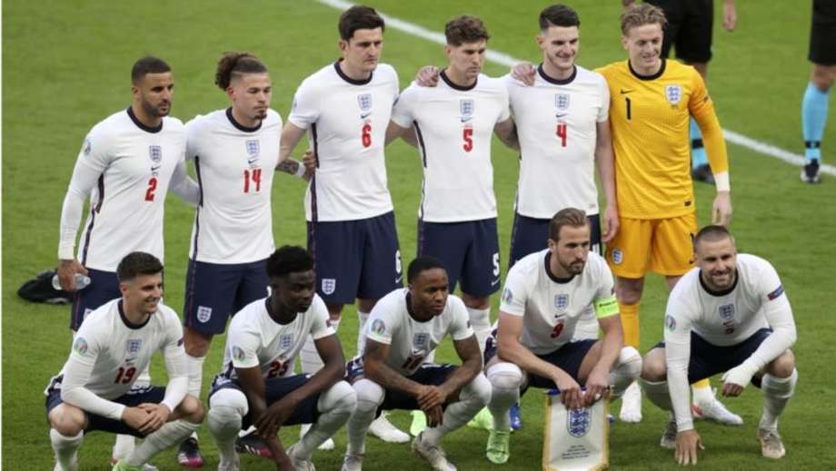 A brief overview of the English team before the match against Denmark, in the semi-finals of the European Cup