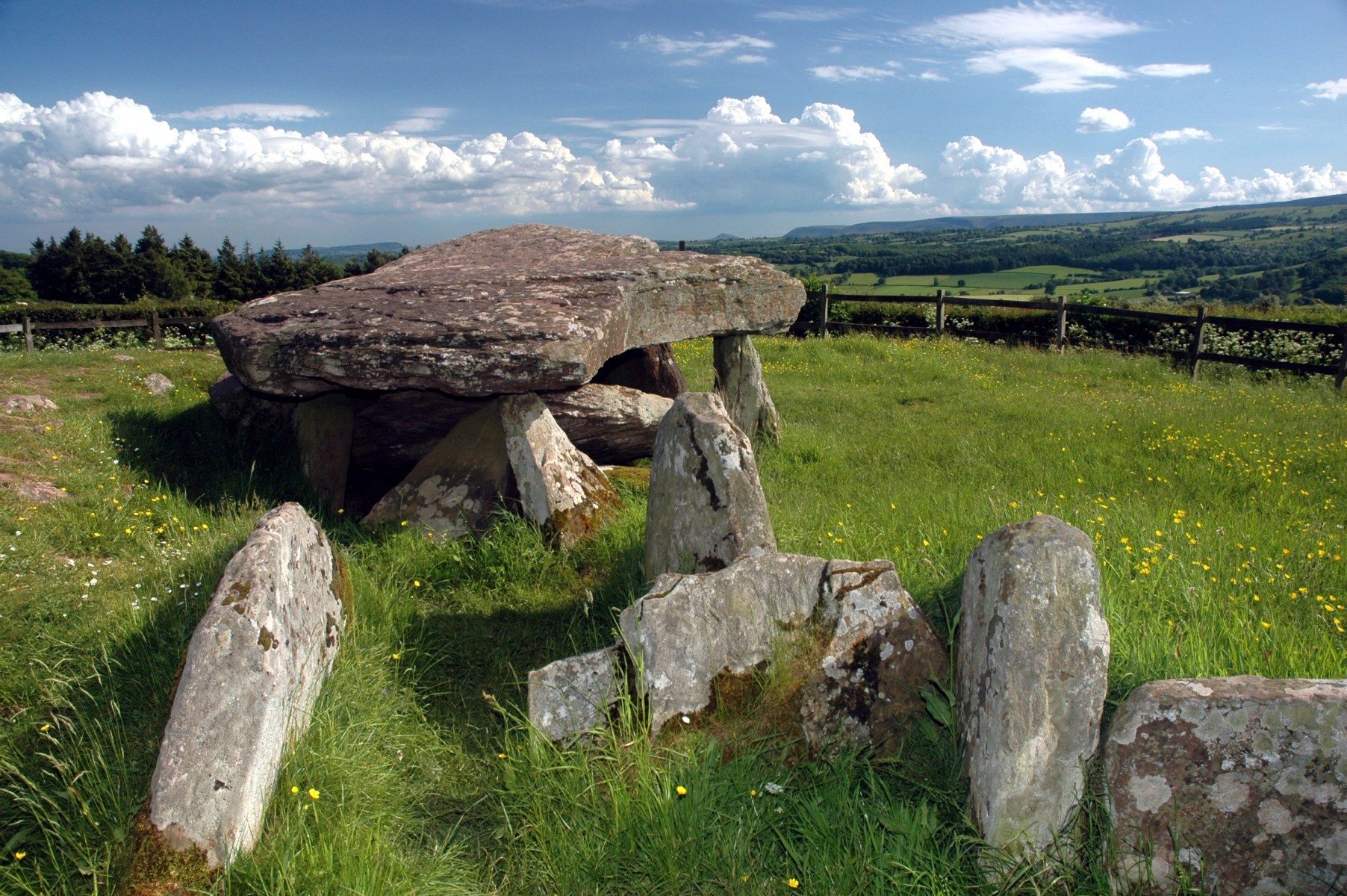 Archaeologists have unearthed the origins of Arthur Stone, a prehistoric monument (photo: University of Manchester).