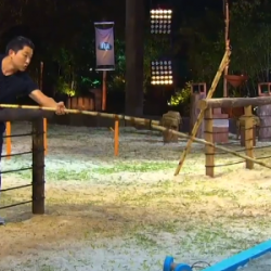 Byung beats Lucas in the challenge and fans show arrogance