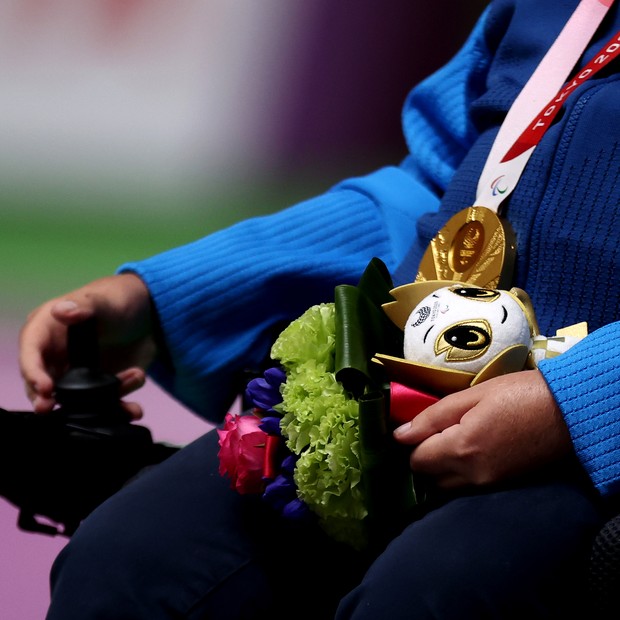 Paralympic medals (Photo: Dean Mouhtaropoulos / Getty Images)