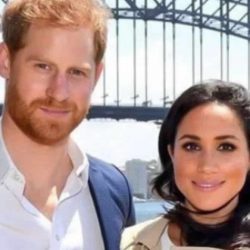 Meghan Markle shows Prince Harry with his newborn baby