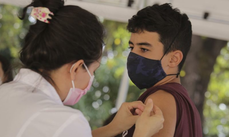 More than 25% of adolescents received the first dose of Covid-19 vaccine in SC – # 8211;  Photo: Brino Isaki/Federal District Health Department/ND