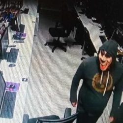 SC branch has been invaded by masked thieves