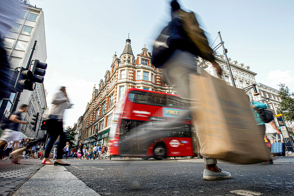 Oxford Street in London