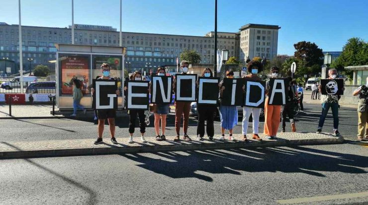 Marcelo Quiroga greeted under protests in Portugal: “Genocida”