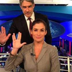 Where is the equality at Globo?  Renata will get half of Bonner’s salary (Watch the video)