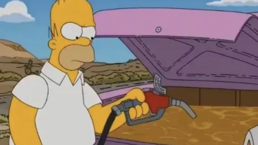 Simpsons predicting a fuel shortage?