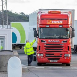 The UK truck driver says working conditions are harsh