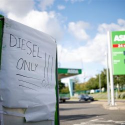 United Kingdom.  Fuel supply begins to be done by the military