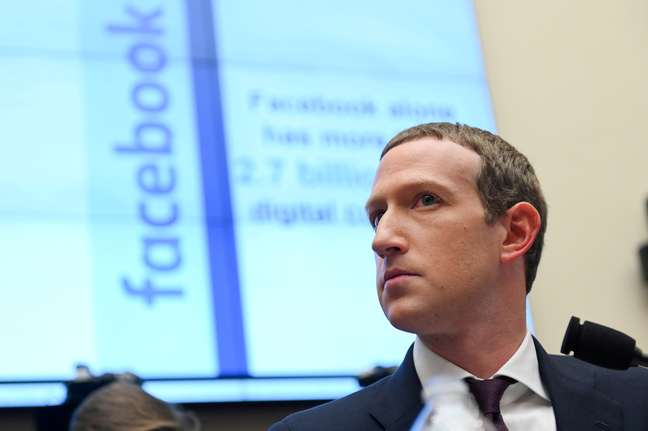 Presidente do Facebook, Mark Zuckerberg.  10/23/2019.  Photograph: Erin Scott/Reuters