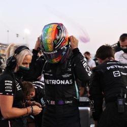 Hamilton will repeat rainbow helmet wear in Saudi Arabia and Abu Dhabi