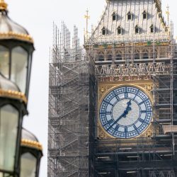 Big Ben has an updated interface to announce the New Year in London