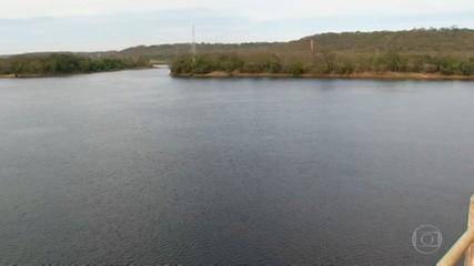 The onset of the rainy season improves the water level in the reservoirs