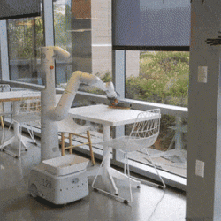 Google is testing robots that clean offices and organize chairs in offices |  cooperation