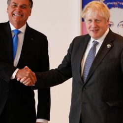 President Bolsonaro meets British Prime Minister in the United States