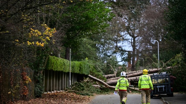 Two killed in UK storm