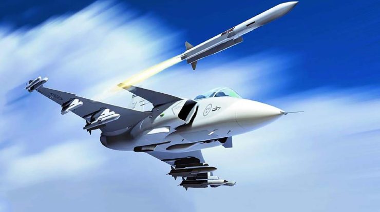 The FAB receives missiles for the Gripen fighter and enhances Brazil’s air combat capability