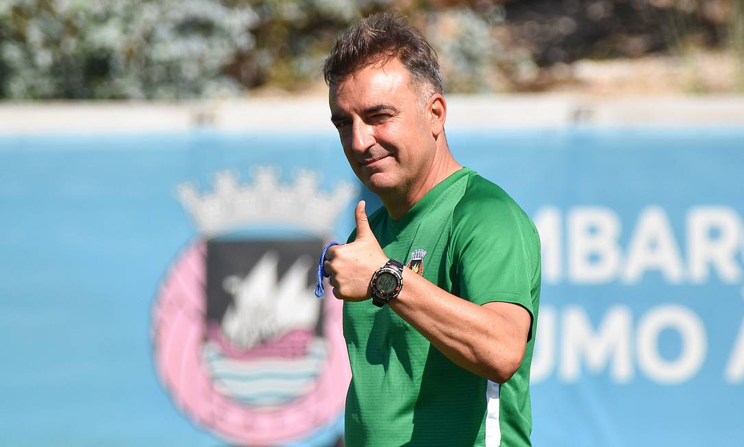 Carlos Carvalhal, while taking command of the Rio Ave, Photo: Disclosure / Rio Ave