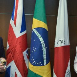 Minas Gerais Agency |  The Governor welcomes the British Ambassador to BH in BH