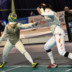 Pia Bolkao says goodbye to the individual at the World Cup in Foil