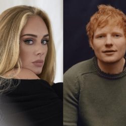 Adele and Ed Sheeran continue to dominate the UK rankings