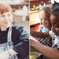 The chef leaves the luxury restaurant to prepare quality food in schools