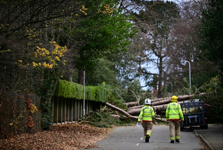 A strong storm in the UK left two people dead