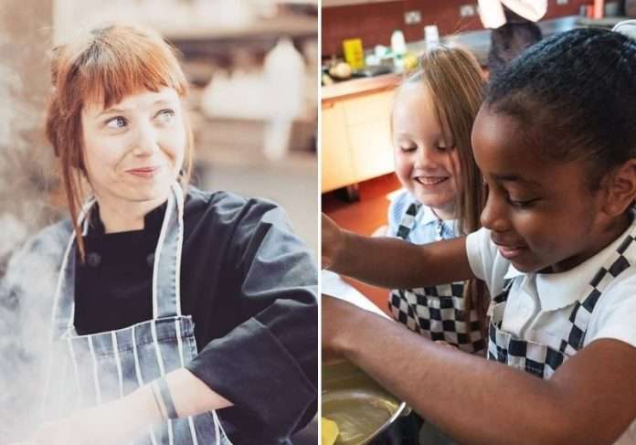 The chef who changed the glamor of luxury restaurants to bring good food to UK school students - Photos: Breeding / Instagram