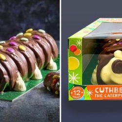 The caterpillar-shaped cake sparked a legal battle between UK supermarkets