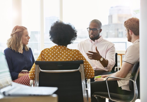 office, company, man, woman, diversity, inclusion, gender, black, ethnic, meeting, work (Photo: Compassionate Eye Foundation/Mark Langridge/Getty Images)