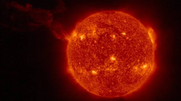 NASA publishes stunning video of the largest solar volcanic eruption