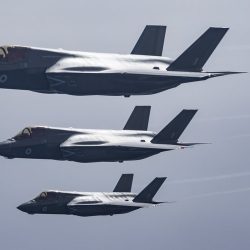 The UK also receives F-35B fighter jets and may have an additional 80 aircraft