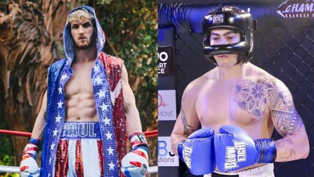 Logan Paul cemented his desire to take on Wenderson Nunes in boxing (Lance Montage! Photo: clone)