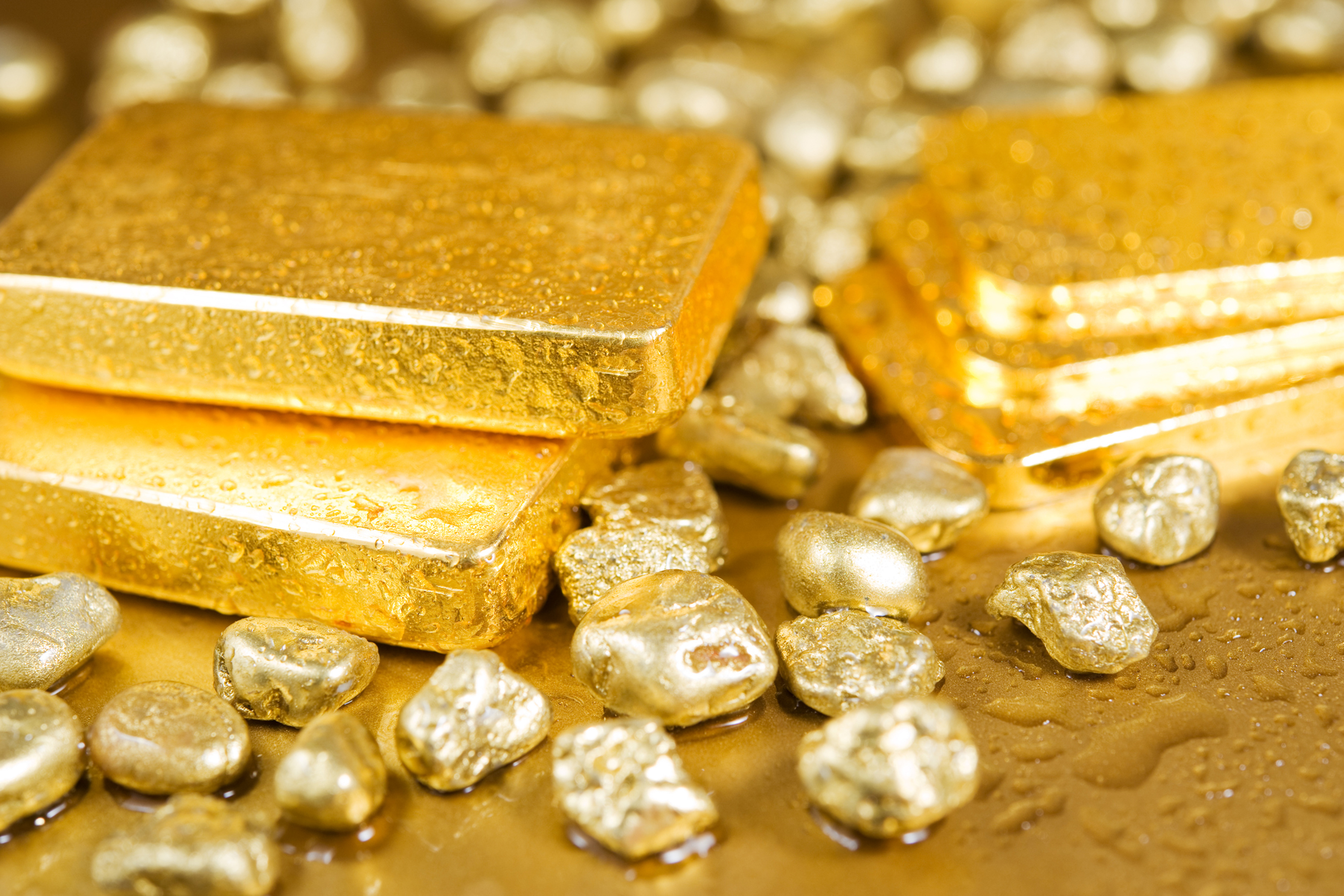 Gold bars