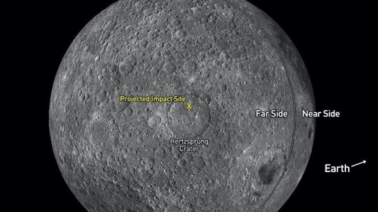 Image shows an unwanted space impact site on the far side of the Moon - NASA/LROC/ASU/Scott Sutherland via Space.com - NASA/LROC/Arizona State University/Scott Sutherland via Space.com