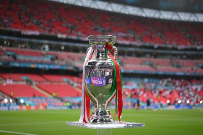 London's Wembley Stadium hosted the European Cup final (Photo: Lawrence Griffiths/Poole/AFP)