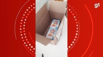 A bank employee receives two boxes of milk cream instead of R$9,000 iPhone