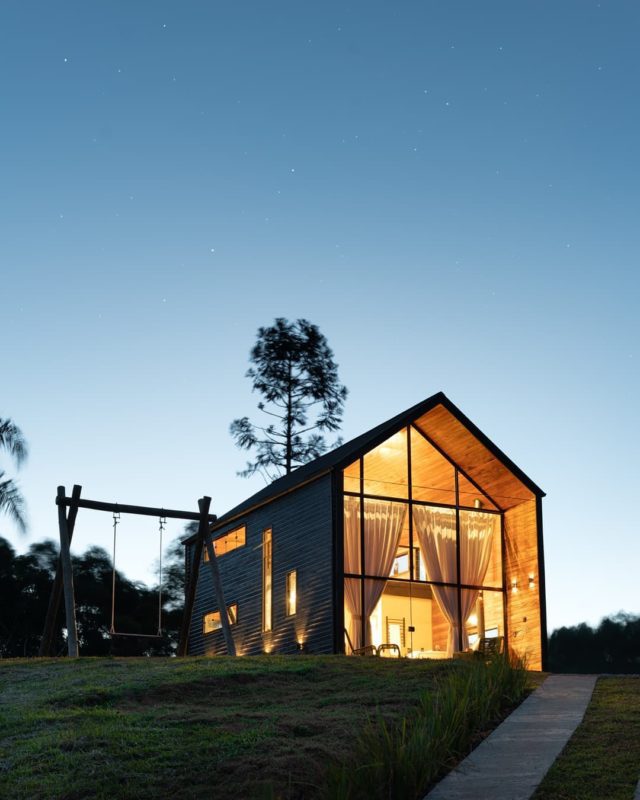 La Libertà Cabin Concept is located in Ibirama, in the Itajaí Valley & # 8211;  Photo: La Libertà Cabin Concept / Disclosure / ND