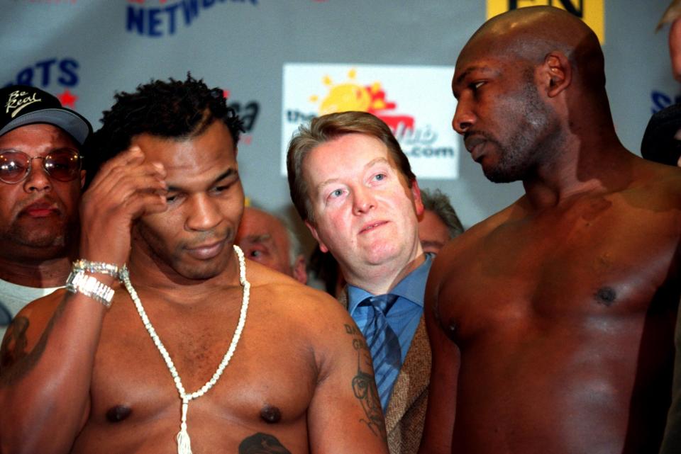 Julius Francis fought Mike Tyson in the early 2000s. Photo: Magi Haroun/EMPICS via Getty Images