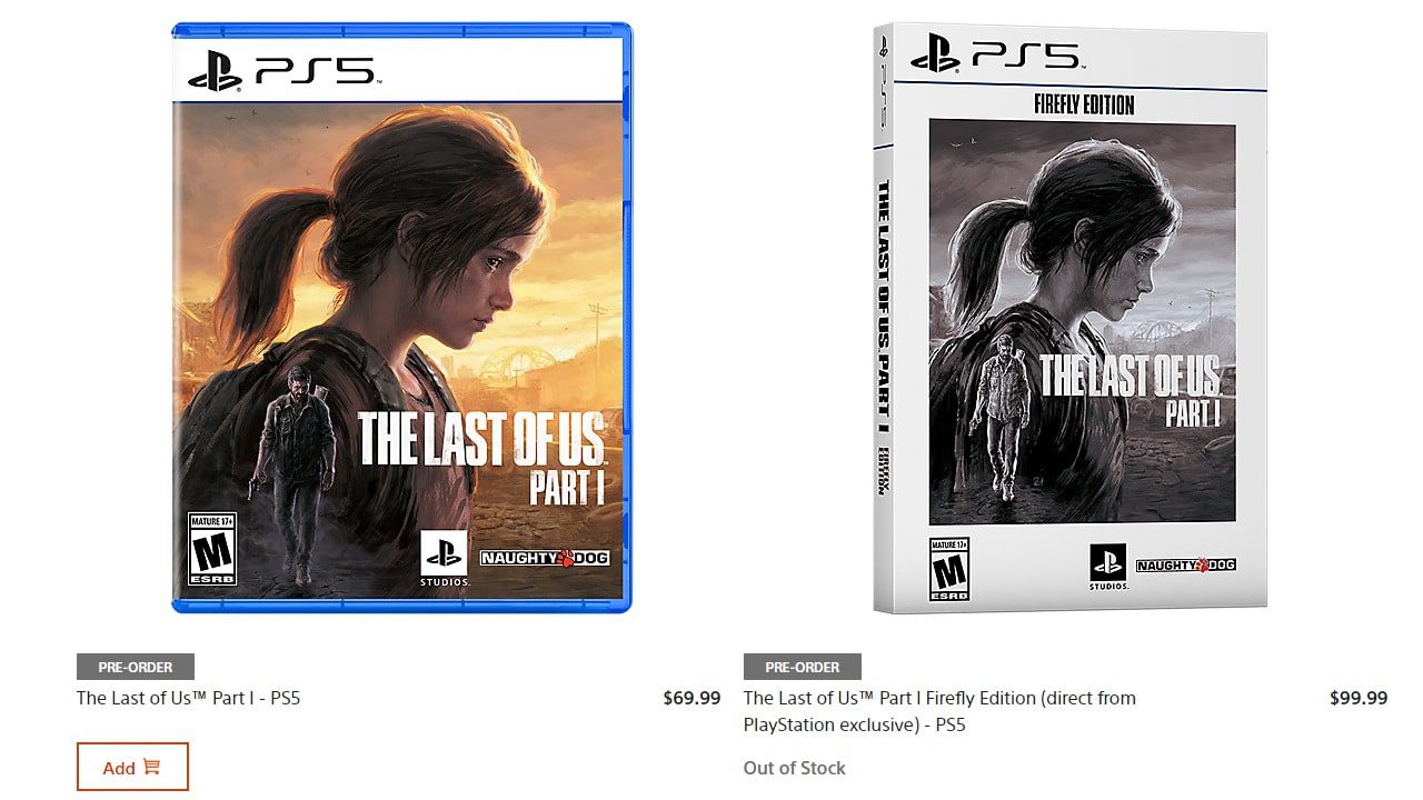 The Last of Us Part 1 Firefly Edition