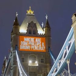 Video: “Where are Dom and Bruno?”  On display at Tower Bridge in London